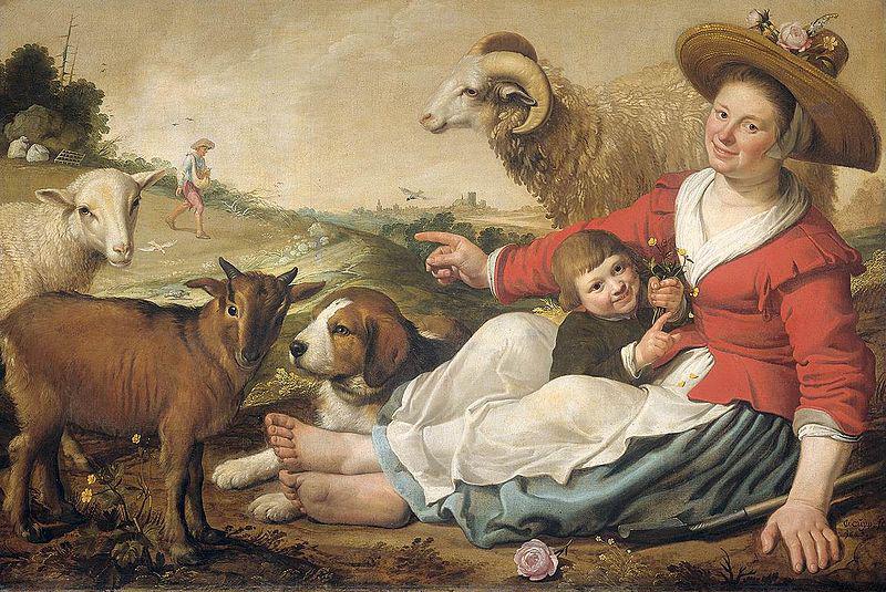 Jacob Gerritsz Cuyp The Shepherdess oil painting image